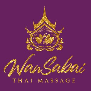 WanSabai-Thaimassage-lila-gold Thaimassage WansaBai Castrop-Rauxel Logo